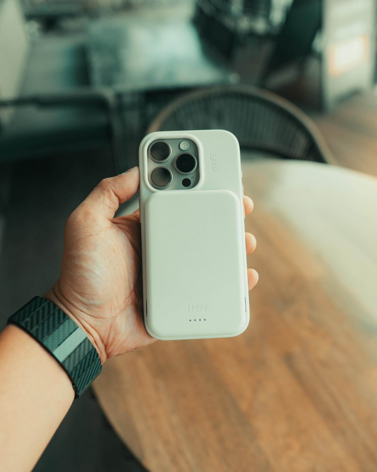 Moft Snap Battery – kabellose MagSafe-Powerbank